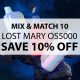 Lost Mary Mix & Match 10