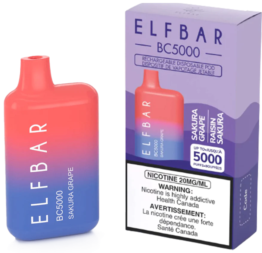 Elf Bar BC5000 - Sakura Grape
