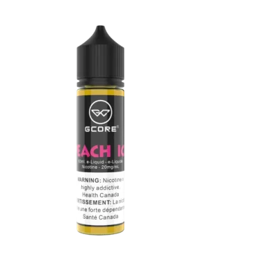 GCORE e-Liquid - Peach Ice (10mg) 60ml