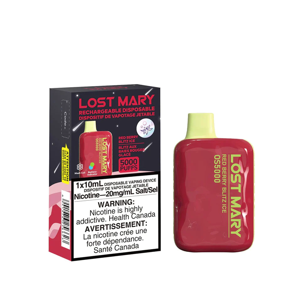 Lost Mary OS5000 - Red Berry Blitz Ice