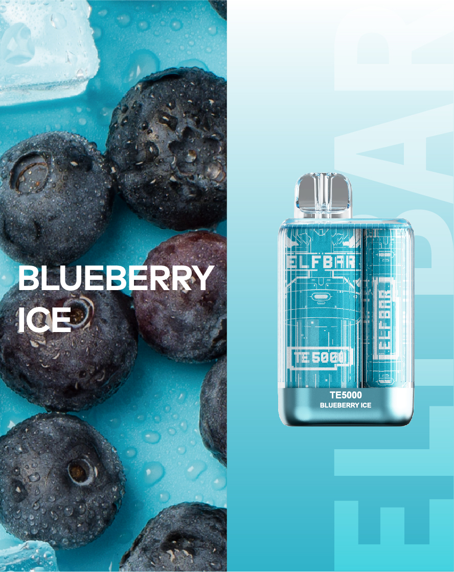 ELF BAR TE5000 - Blueberry Ice