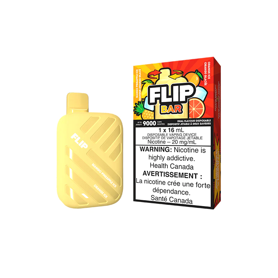 FLIP BAR - Mango Pineapple Ice and Orange Ice