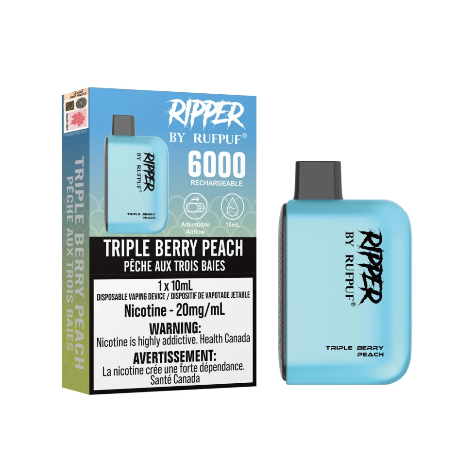 RufPuf Ripper 6000 - Triple berry Peach