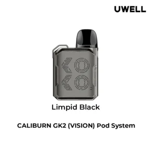 Uwell Caliburn GK2 Vision Pod Kit Limpid Black