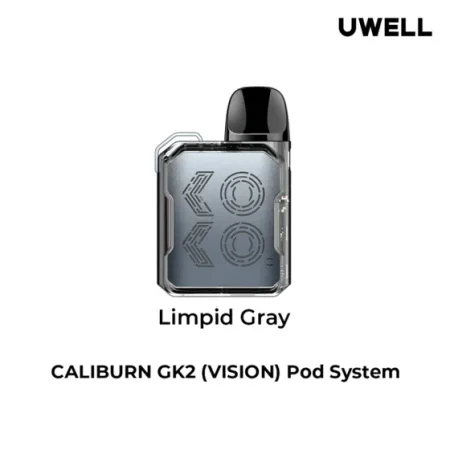 Uwell Caliburn GK2 Vision Pod Kit Limpid Gray