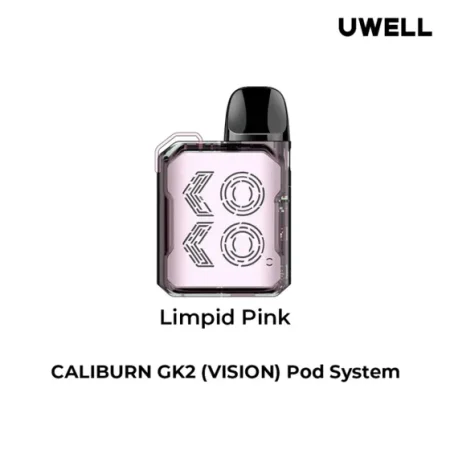 Uwell Caliburn GK2 Vision Pod Kit Limpid Pink