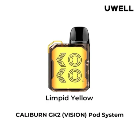 Uwell Caliburn GK2 Vision Pod Kit Limpid Yellow