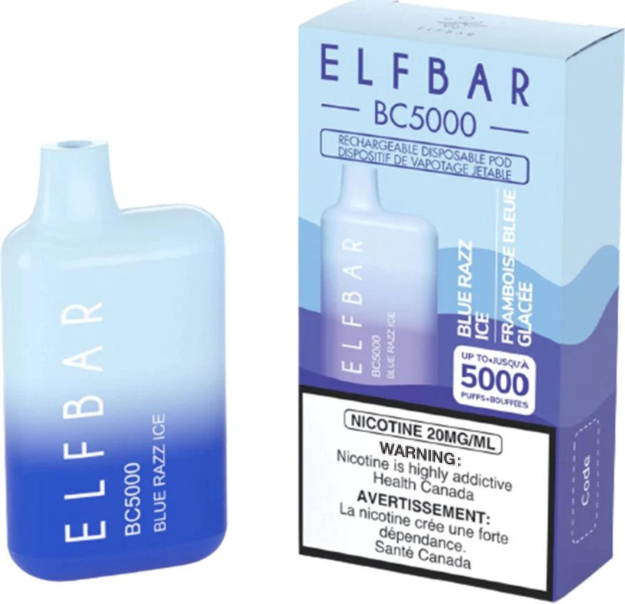 Elf Bar BC5000 - Blue Razz Ice