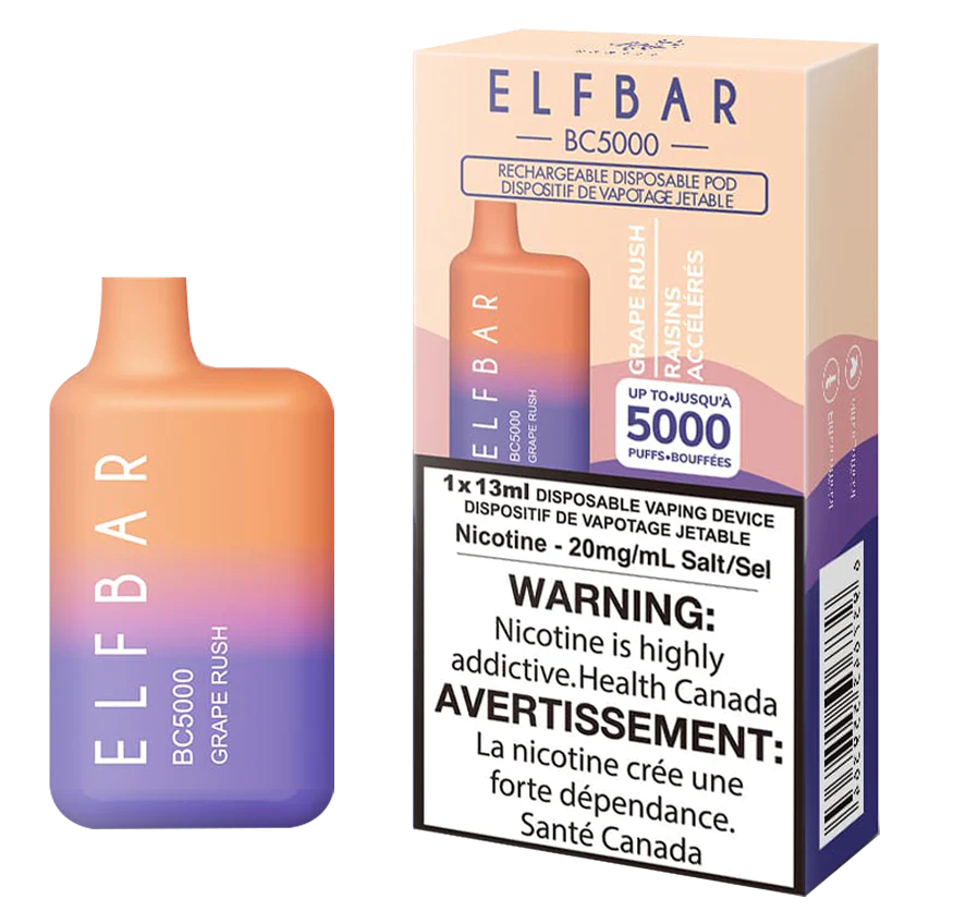Elf Bar BC5000 - Grape Rush