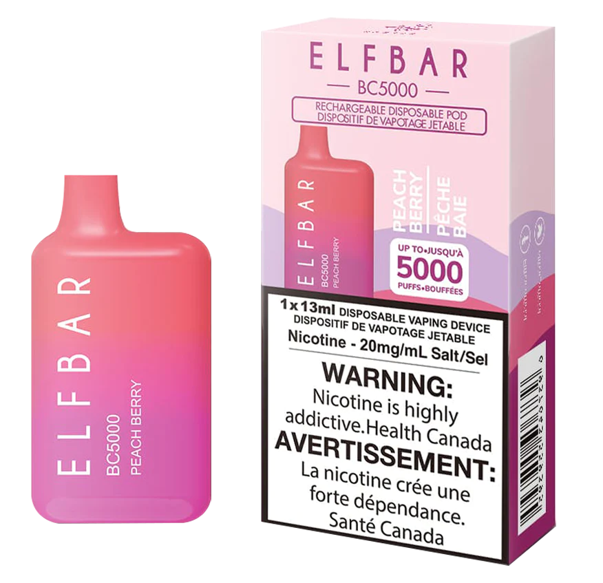 Elf Bar BC5000 - Peach Berry