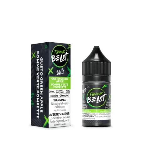Flavour Beast E-Liquid - Gusto Green Apple 20mg/30mL