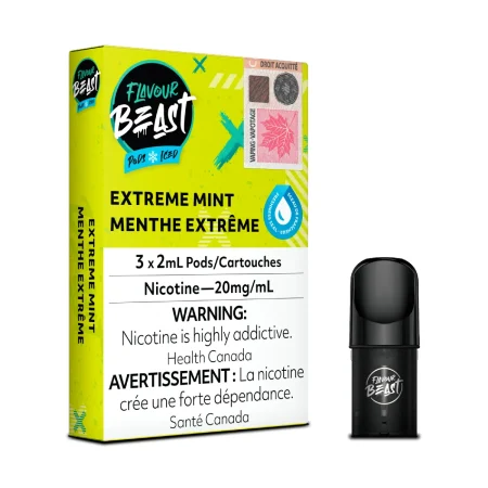 Flavour Beast Pods - Extreme Mint Iced (3Pk)