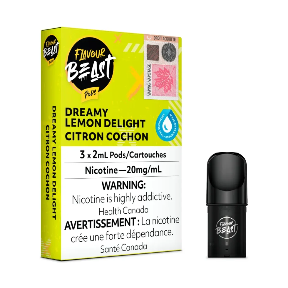 Flavour Beast Pods - Dreamy Lemon Delight (3Pk)