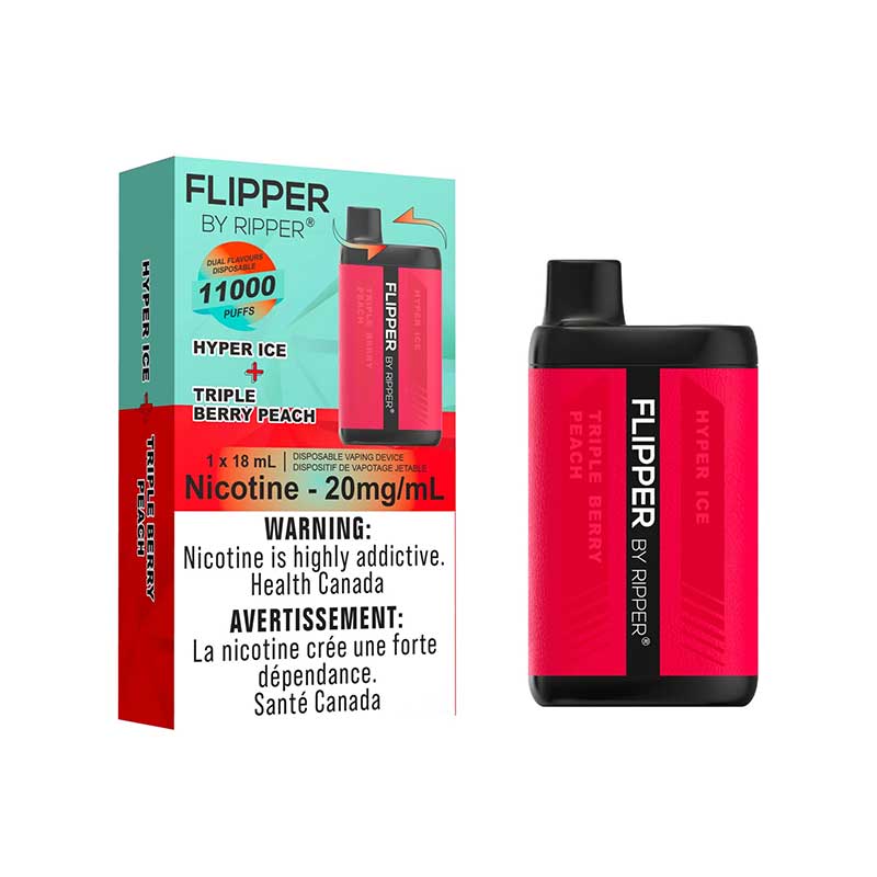 FLIPPER by RIPPER - Hyper Ice/Triple Berry Peach