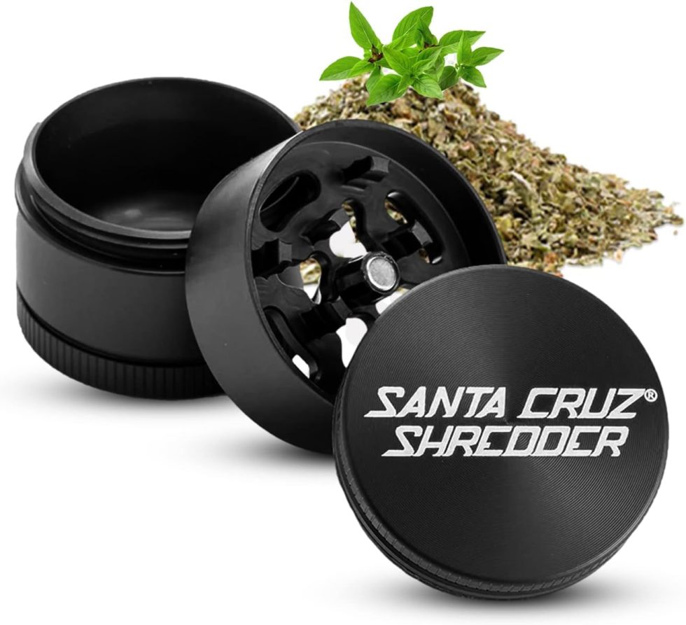 Santa Cruz Shredder Herb & Spice Aluminum Grinder - 3 Piece
