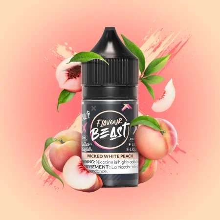 Flavour Beast E-Liquid - Wicked White Peach 20mg/30mL