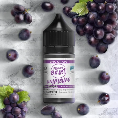 Flavour Beast E-Liquid - Epic Grape Iced 20mg/30ml