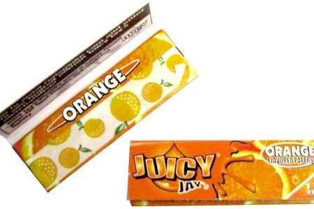 Juicy Jay’s - 1¼ Flavoured Hemp Rolling Papers - Orange