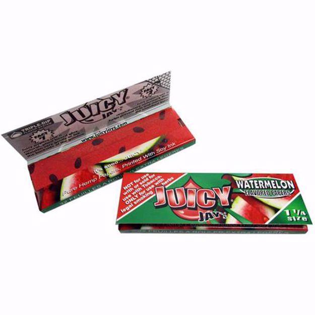 Juicy Jay’s - 1¼ Flavoured Hemp Rolling Papers - Watermelon