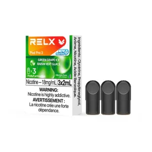 RELX Pod Pro 2 - Green Grape Ice ( 3/PK)