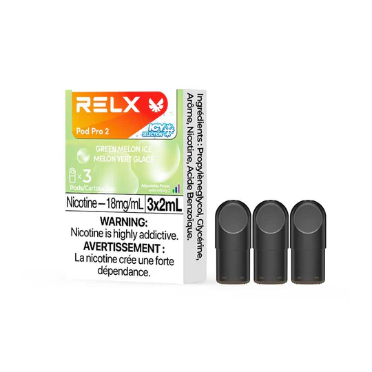 RELX Pod Pro 2 - Green Melon Ice ( 3/PK)