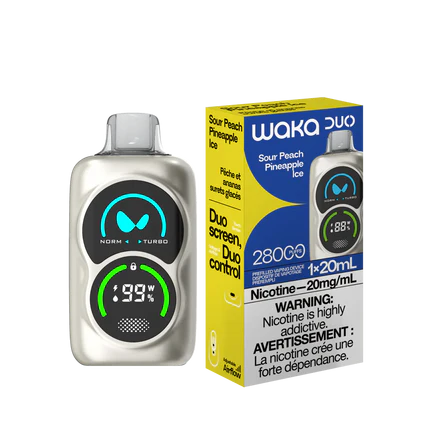 WAKA Duo 28k - Sour Peach Pineapple Ice