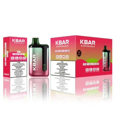 VFEEL KBAR (Intense) BOLD 7500 Puffs – Aloe Watermelon Ice