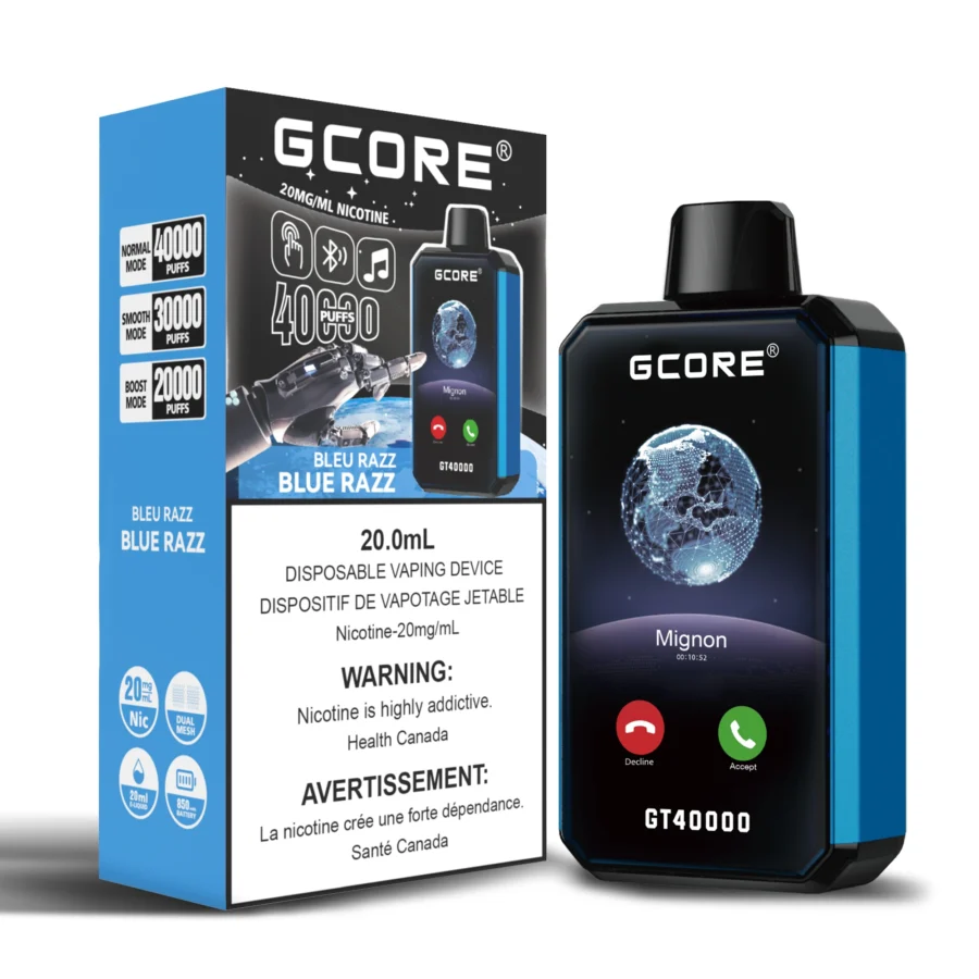 GCORE GT 40K - Disposable Vape - Blue Razz