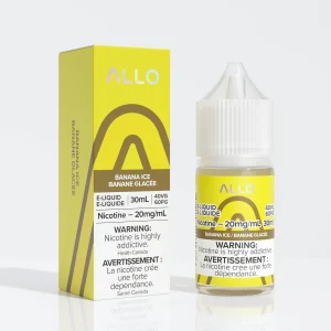 Allo E-Liquid Salts - Banana Ice 20mg 30ml