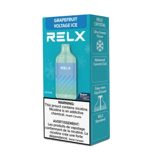 RELX Crystal 15000 Puffs - Grapefruit Voltage Ice
