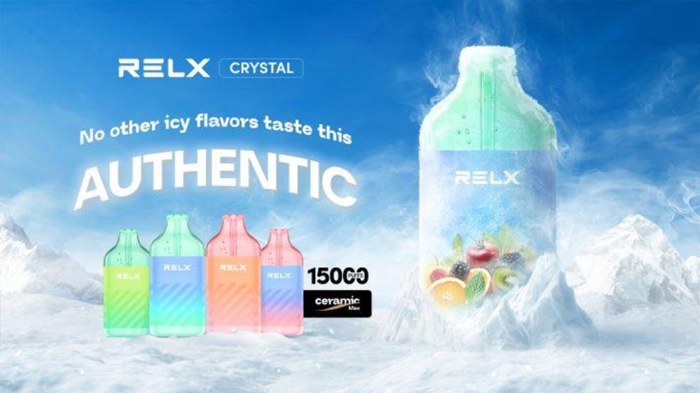 RELX Crystal - Disposable Vape - 15000 Puffs