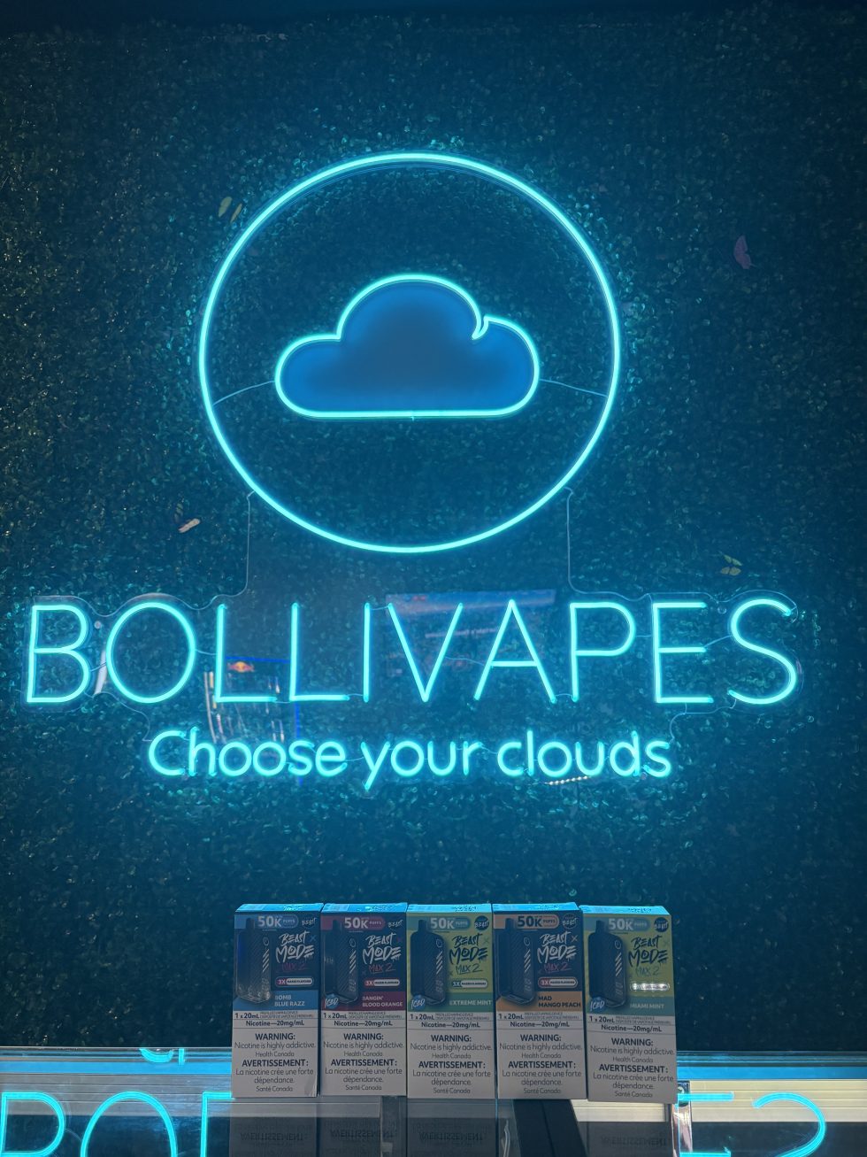 Flavour Beast Beast Mode Max 2 disposable vape with 50,000 puffs, 4 adjustable modes, and 3X flavour – available at vape shops in Vancouver and online in Canada