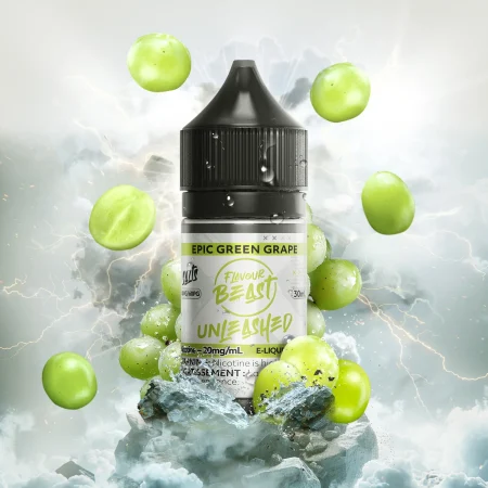 Flavour Beast E-Liquid – Epic Green Grape 20mg/30mL