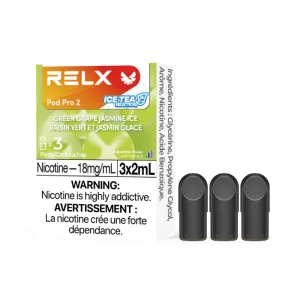 RELX Pod Pro 2 – Green Grape Jasmine ( 3/PK)