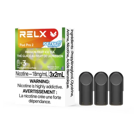 RELX Pod Pro 2 – Passion Fruit Ice Tea ( 3/PK)