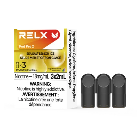 RELX Pod Pro 2 – Sea Salt Lemon Ice ( 3/PK)