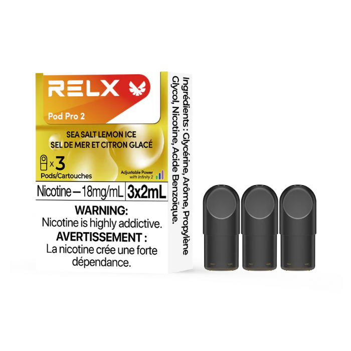RELX Pod Pro 2 – Sea Salt Lemon Ice ( 3/PK)