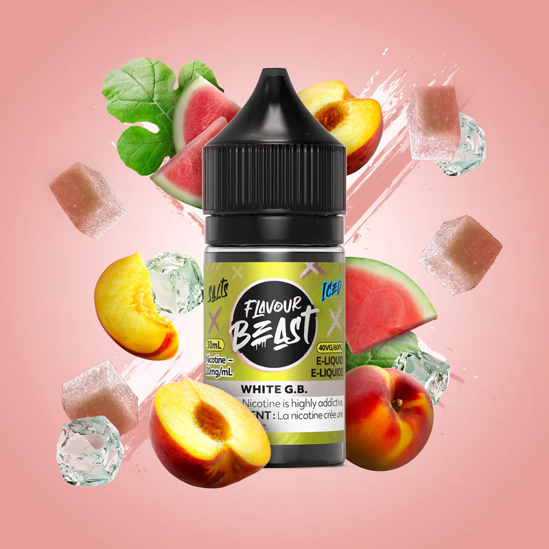 Flavour Beast E-Liquid – White G.B. Iced 20mg/30mL