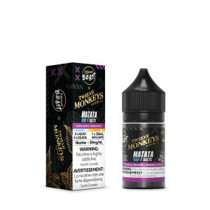 Flavor Beast x12 Monkey E-Liquid - Matata Iced (purple.grape.green apple) 20mg/30ml