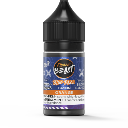 Flavor Beast E-Liquid - Blue Razz Fuzion Orange 20mg/30ml
