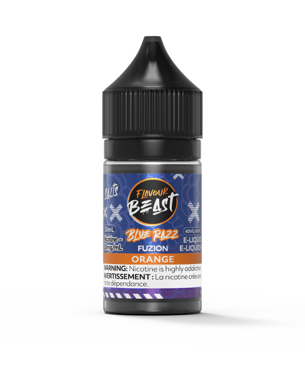 Flavor Beast E-Liquid - Blue Razz Fuzion Orange 20mg/30ml Flavor Beast E-Liquid - Blue Razz Fuzion Orange 20mg/30ml