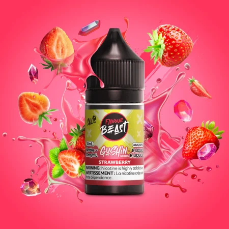 Flavour Beast E-Liquid – GUSHIN Strawberry 20mg/30mL