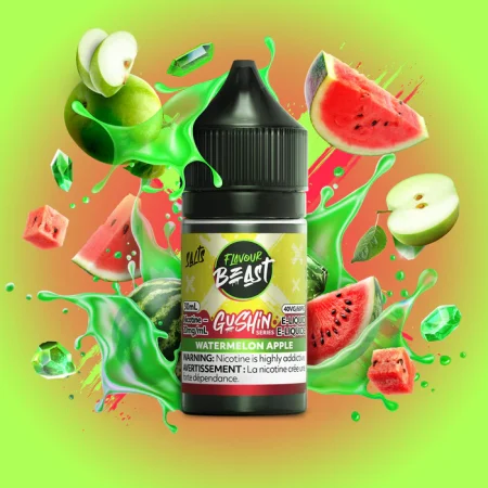 Flavour Beast E-Liquid – GUSHIN Watermelon Apple 20mg/30mL