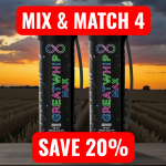 Mix and match Greatwhip Max NO2 2000G cream chargers with free delivery from a vape shop in Vancouver