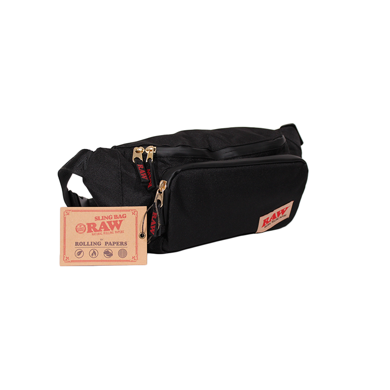 Raw Rolling Papers Sling Bag - Smell Proof, Convertible & Discreet | Shop in Vancouver