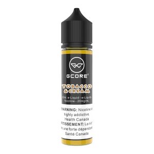 GCORE e-Liquid - Tobacco & Cream (20mg) 60ml
