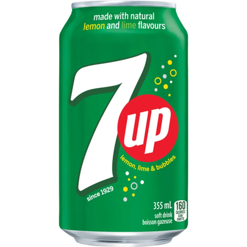 7 Up - Lemon Lime & Bubbles (355ml)