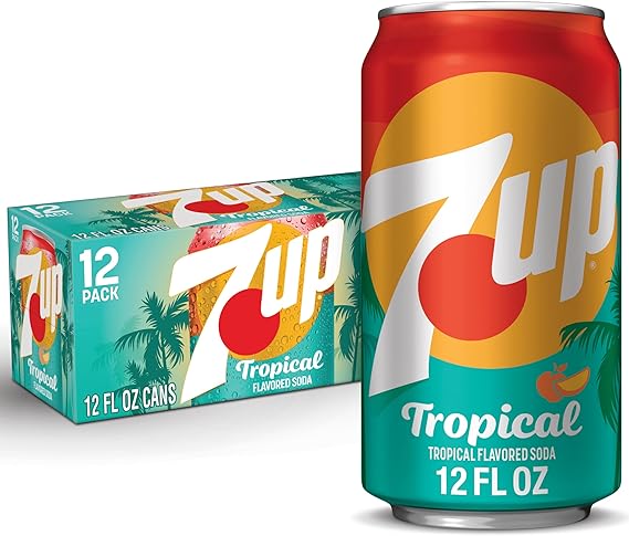 7UP Tropical Soda (355 ml)