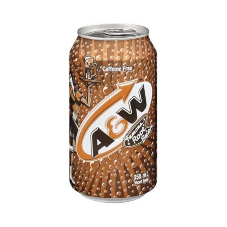 A&W Famous Root Beer, Caffeine Free  (355 ml)