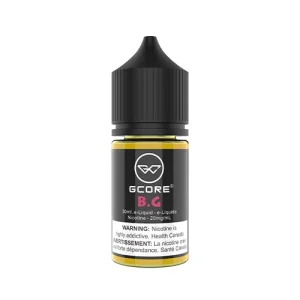 GCORE e-Liquid - B.G (20mg) 30ml